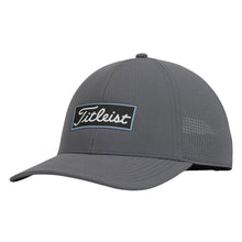 Load image into Gallery viewer, Titleist Oceanside Mens Golf Hat - Charc/Blk/Tdl/One Size
 - 3