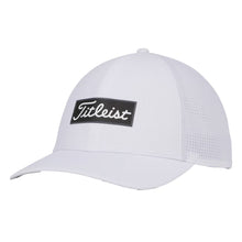 Load image into Gallery viewer, Titleist Oceanside Mens Golf Hat - WHITE/BLACK 10/One Size
 - 15