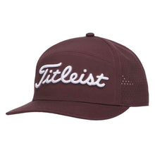 Load image into Gallery viewer, Titleist Diego Mens Golf Hat - Merlot/White/One Size
 - 6