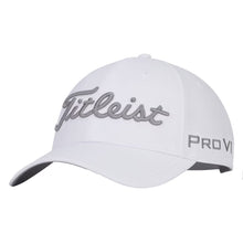 Load image into Gallery viewer, Titleist Tour Performance Womens Golf Hat - White/Grey/One Size
 - 7