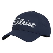 Load image into Gallery viewer, Titleist Players Tech Mens Golf Hat - Navy/White/One Size
 - 3