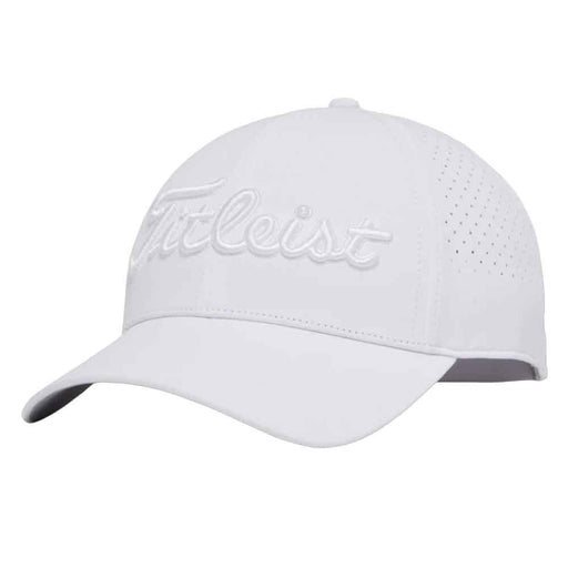 Titleist Players Tech Mens Golf Hat - Wht/Wht Tonal/One Size