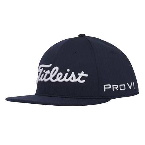 Titleist Tour Elite Flat Bill Mens Golf Hat - Navy/White/One Size