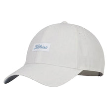 Load image into Gallery viewer, Titleist Charleston Breezer Womens Golf Hat - Heather White/One Size
 - 5