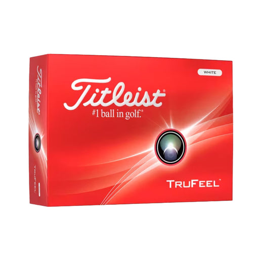 Titleist TruFeel Golf Balls - Dozen - White