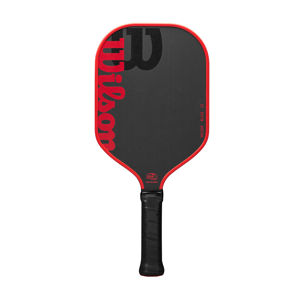 Wilson Blaze 13 Pickleball Paddle - Black/Red/4 1/4/8.1 OZ