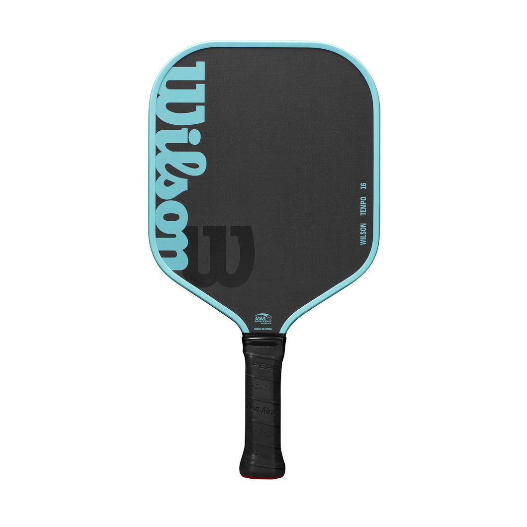 Wilson Tempo 16 Pickleball Paddle - Black/Blue/4 1/4/8.1 OZ