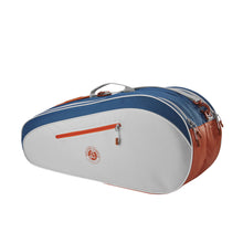 Load image into Gallery viewer, Wilson Roland Garros Team 6-pack Tennis Bag - Cream/Clay/Navy
 - 1