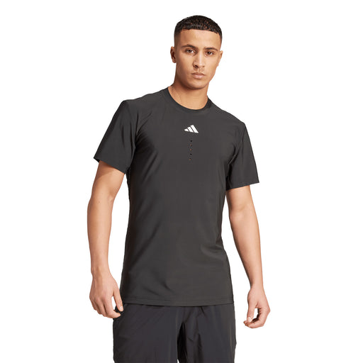 Adidas Airchill Freelift Pro Mens Tennis T-Shirt - Black/XL