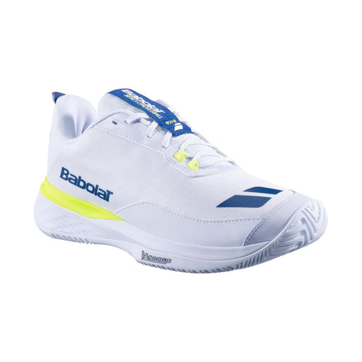 Babolat SFX3 EVO All Court Mens Pickleball Shoes - White/Estate B/D Medium/13.0