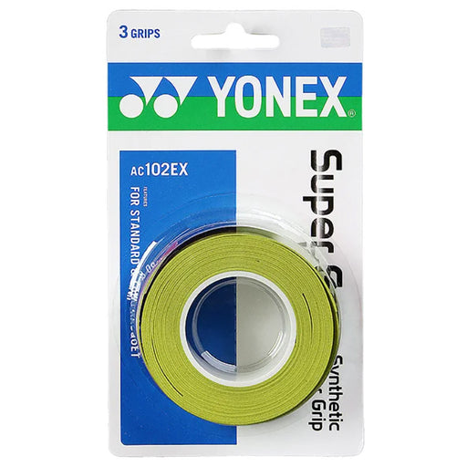 Yonex Wet Super Grap Overgrip 3-pack - Citrus Green