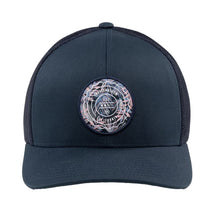 Load image into Gallery viewer, TravisMathew The Patch Floral Mens Golf Hat - Blue Nights/One Size
 - 5