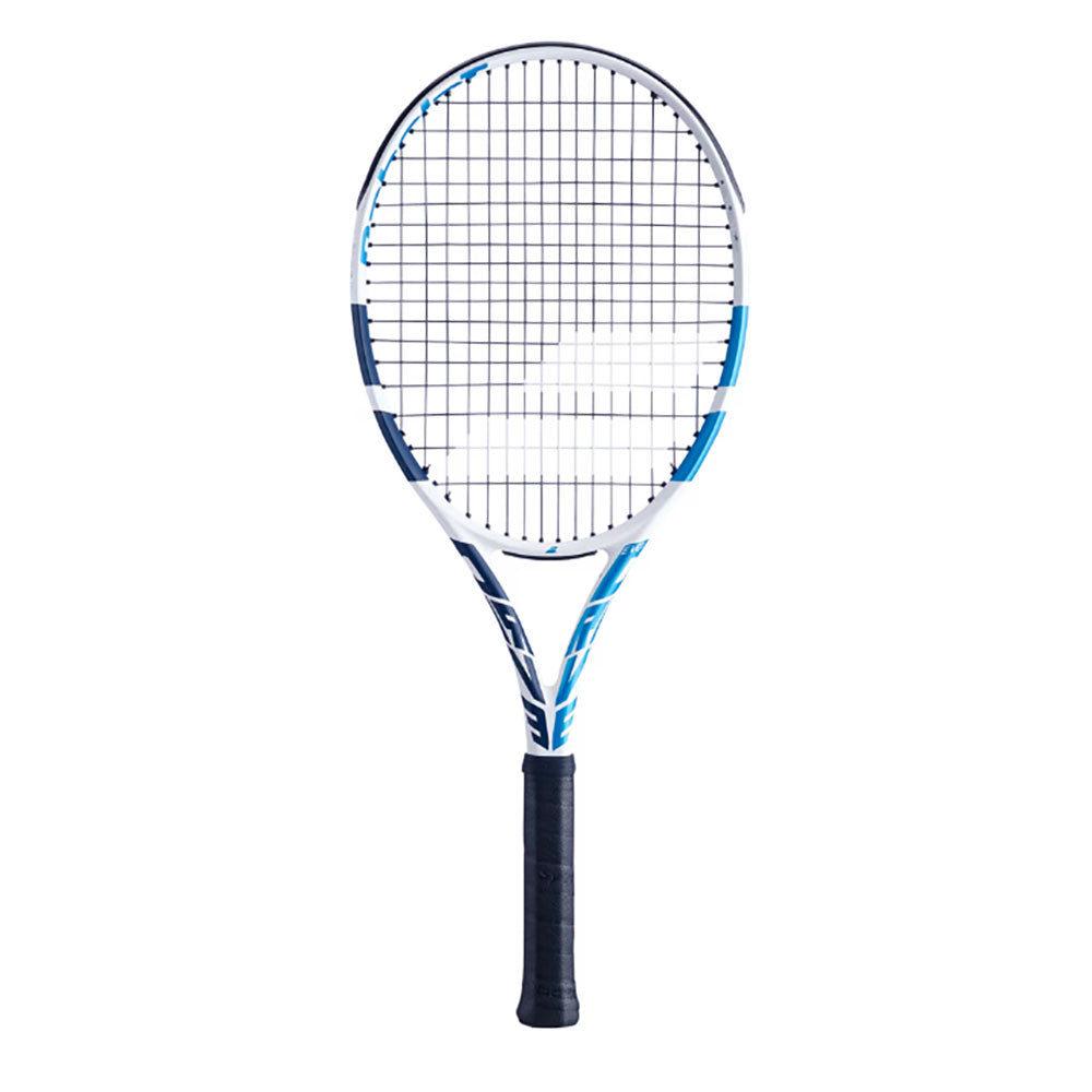 Babolat EVO Drive W WBLU Pre-Strung Tennis Racquet - 104/4 3/8/27