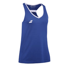 Load image into Gallery viewer, Babolat Play Womens Tennis Tank - Sodalite Blue/XXL
 - 5