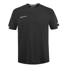 Load image into Gallery viewer, Babolat Play Crew Neck Mens Tennis Shirt - Black/XXL
 - 1