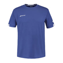 Load image into Gallery viewer, Babolat Play Crew Neck Mens Tennis Shirt - Sodalite Blue/XXL
 - 3