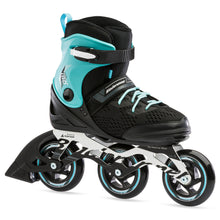 Load image into Gallery viewer, Bladerunner Formula 100 Womens Inline Skates 29850 - Black/Blue/9.0
 - 1