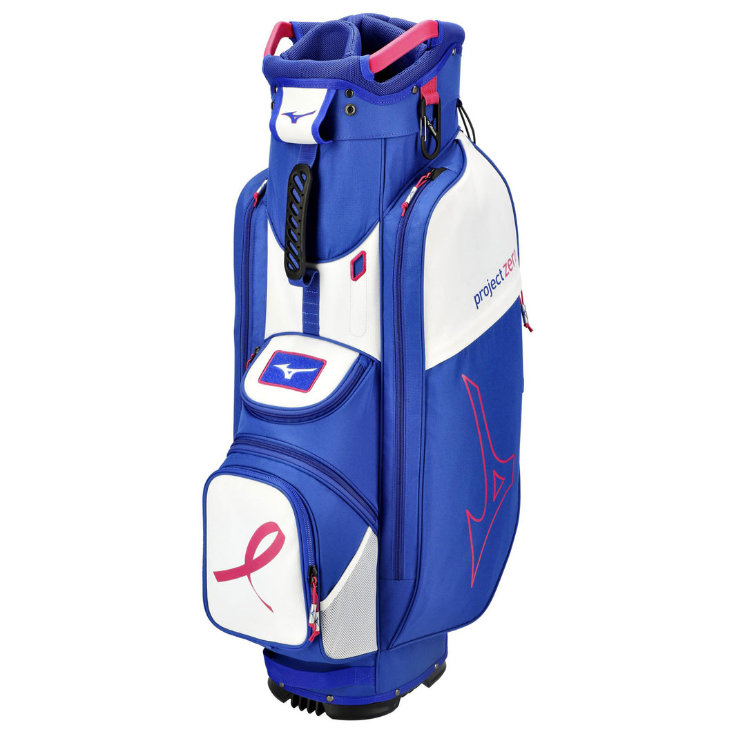 Mizuno Project Zero LW-C Golf Cart Bag - Blue/Pink