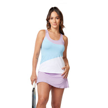 Load image into Gallery viewer, Sofibella Palm Beach Womens Tennis Tank - Palm Beach/2X
 - 1