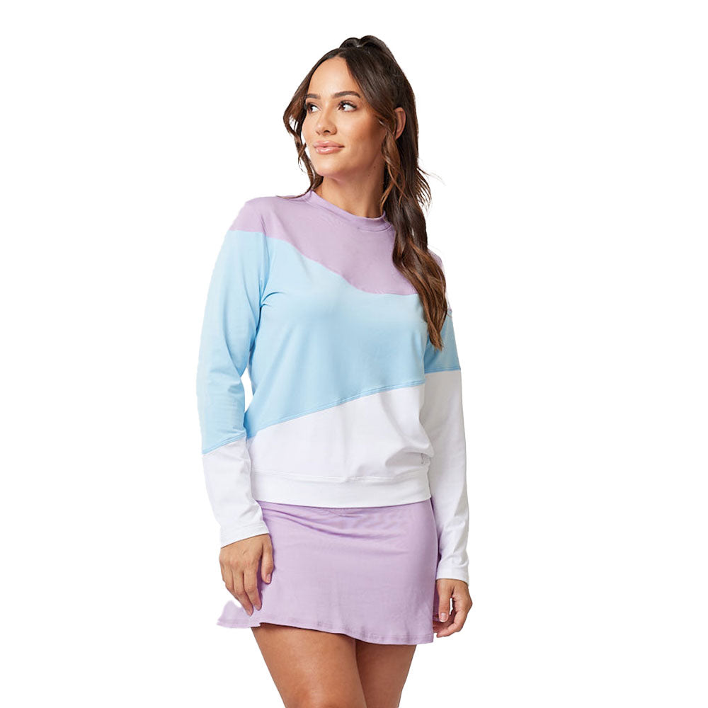 Sofibella Palm Beach Womens Tennis Pullover - Palm Beach/2X