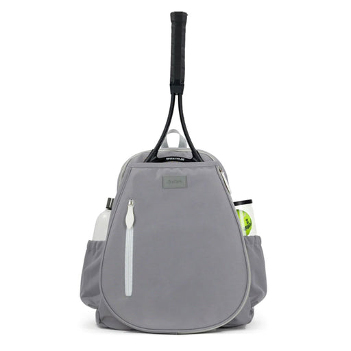 Ame & Lulu Game Time Tennis Backpack - Grey/White - Grey/White