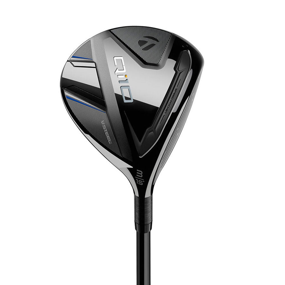 TaylorMade Qi10 Right Hand Mens Fairway Wood - 7/Ventus Tr Blue/Stiff