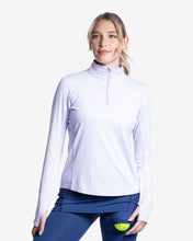 Load image into Gallery viewer, BloqUV Women's Mock Zip Top Relaxed
 - 10