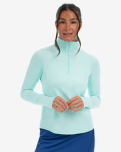 Load image into Gallery viewer, BloqUV Women's Mock Zip Top Relaxed
 - 29