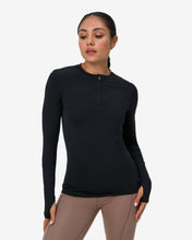 Load image into Gallery viewer, BloqUV Women's Performance Quarter Zip Long Sleeve Crew Shirt
 - 1