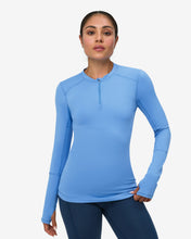 Load image into Gallery viewer, BloqUV Women's Performance Quarter Zip Long Sleeve Crew Shirt
 - 10