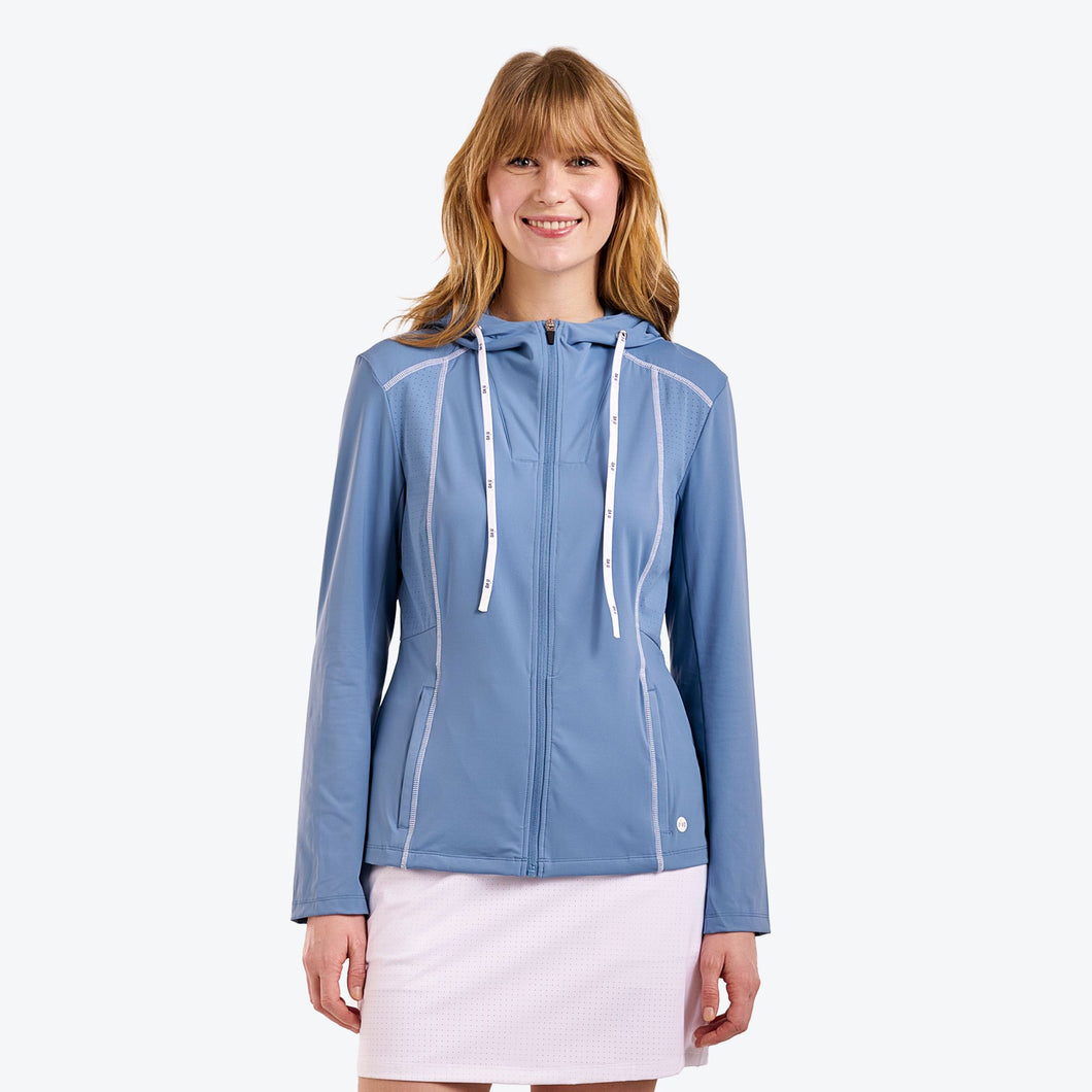 NVO Amara Womens Golf Jacket - Sea Reflection/L