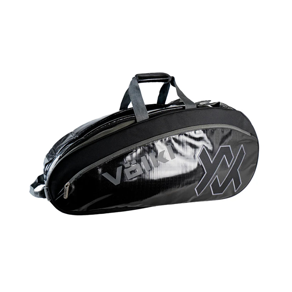 Volkl Primo Combi Black and Charcoal Tennis Bag - Black/Charcoal