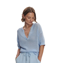 Load image into Gallery viewer, Varley Callie Womens Knit Top - Cashmere Blue/L
 - 3