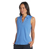 Puma Golf Cloudspun Piped Womens Sleeveless Golf Polo