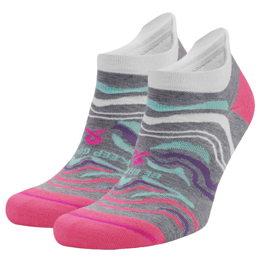 Balega Grit and Grace Womens No Show Tab Socks 20 - Mid Grey/M