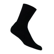 Load image into Gallery viewer, Thorlo Tennis Maximum Cushion Crew Socks - Black/XL
 - 1