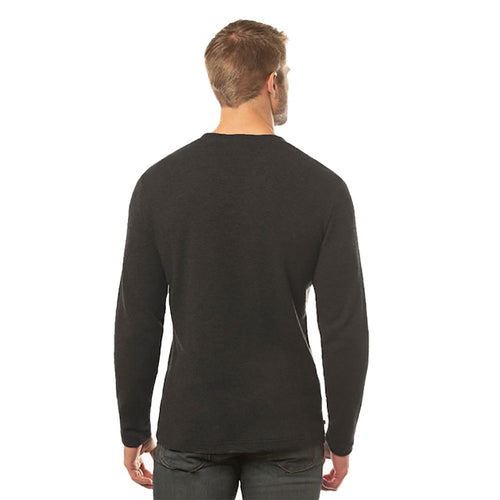 TravisMathew Cloud Waffle Mens Long Sleeve Crew - 2