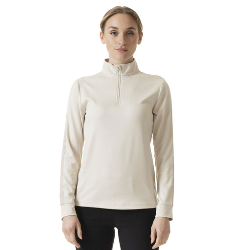 Daily Sports Anna Womens Golf 1/2 Zip - RAW BEIGE 218/XL