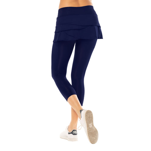 Lucky in Love Scallop Wmn Tennis Skirt with Capri