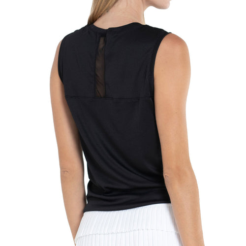 Lucky in Love Twist Front Womens Tennis Tank Top - 2