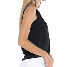 Load image into Gallery viewer, Lucky in Love Twist Front Womens Tennis Tank Top
 - 12