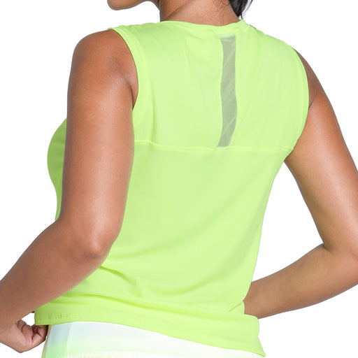 Lucky in Love Twist Front Womens Tennis Tank Top
