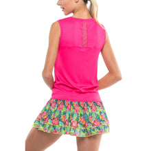 Load image into Gallery viewer, Lucky in Love Twist Front Womens Tennis Tank Top
 - 12