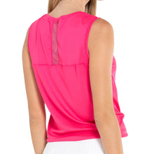 Load image into Gallery viewer, Lucky in Love Twist Front Womens Tennis Tank Top
 - 20