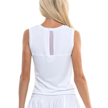 Load image into Gallery viewer, Lucky in Love Twist Front Womens Tennis Tank Top
 - 10