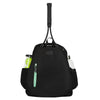 Ame & Lulu Game Time Black Tennis Backpack