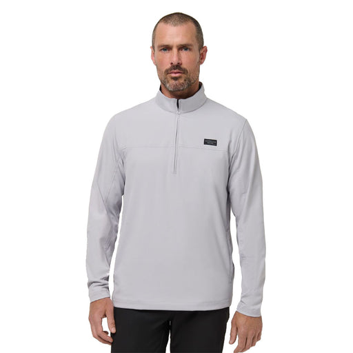 TravisMathew Wanderlust Mens Golf QZ Sweater - Micro Chip/XXL