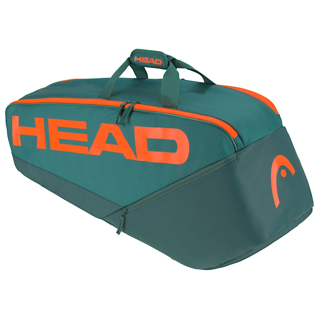 Head Pro Racquet Bag M 6R - Green/Orange