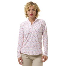 Load image into Gallery viewer, SanSoleil SolTek Lux Womens LS Sun Shirt - Ice Coral/L
 - 1