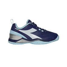 Load image into Gallery viewer, Diadora Blushield Torneo 2 AG Womens Tennis Shoes - Blue Prt/White/B Medium/10.5
 - 1